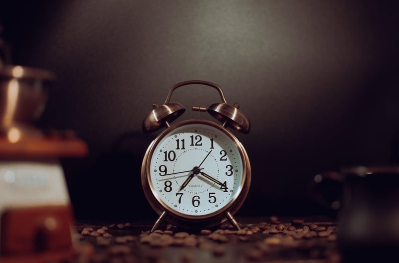 Clock ticking time